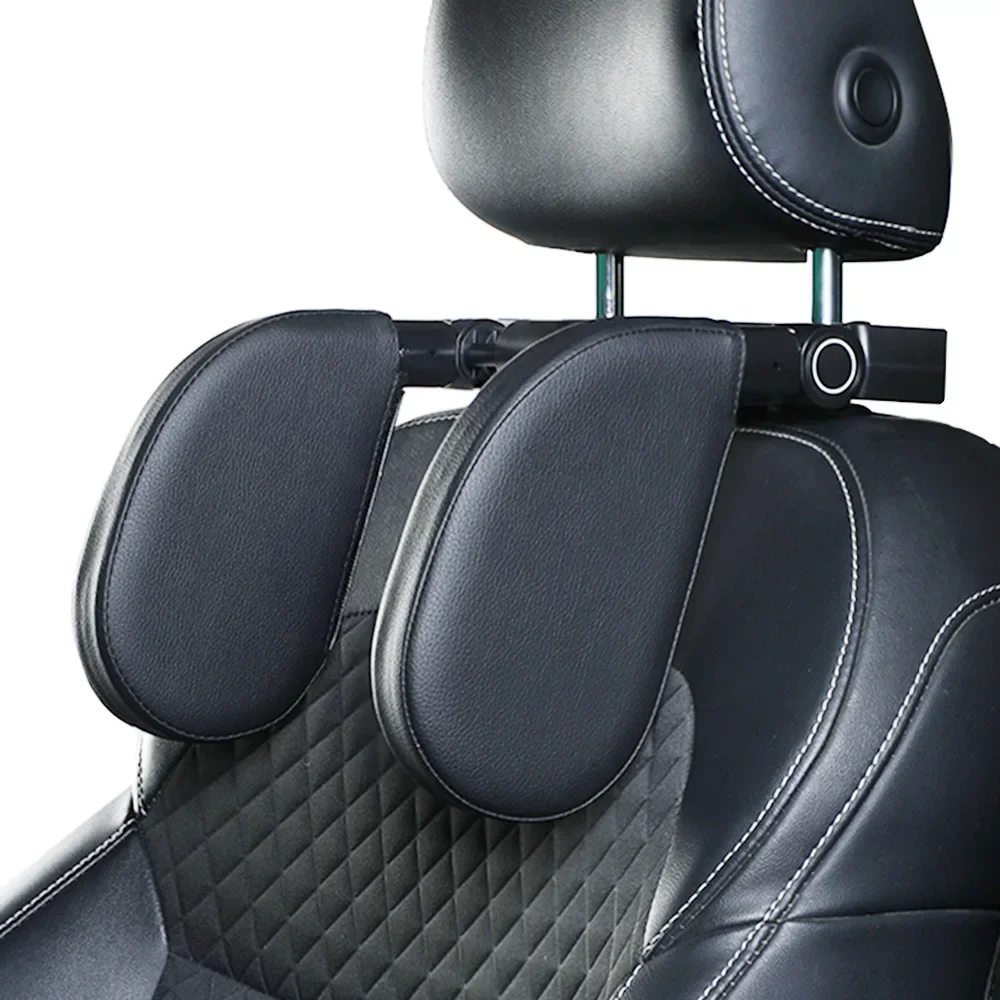 Verstellbares U-förmiges Nackenkissen aus Memory-Schaum – kreative Auto-Kopfstütze für Kinder und Reisen, Schlafkomfort