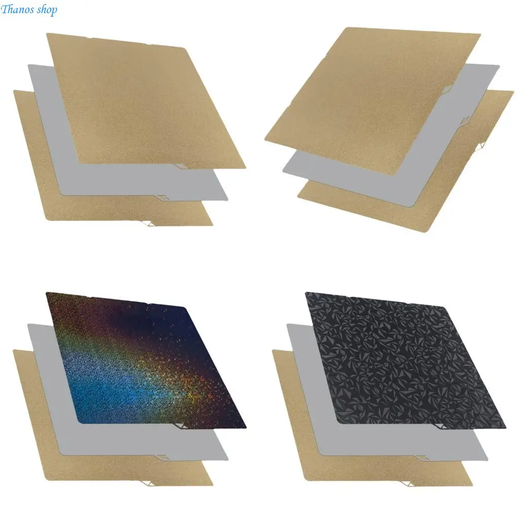 

Professional PEI Spring Steel Bed 264x276mm Textured Plate for S1C X37A