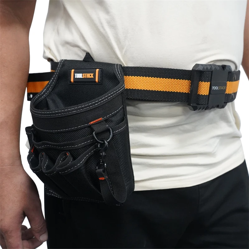 TOOLSTACK Elektriker-Tasche Leichte Verschleißfeste Tragbare Werkzeugtasche Werkzeug-Organizer-Tasche Elektrowerkzeug-Zubehör Aufbewahrungstasche – Detail 7