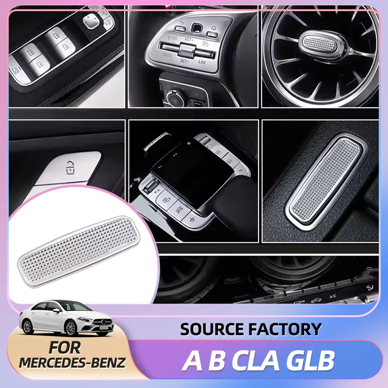 

Эмблемы НОВЫЕ для Mercedes Benz A B CLA GLB GLA Class W177 W247 C118 W118 X247 H247 Автомобильный центральный кондиционер