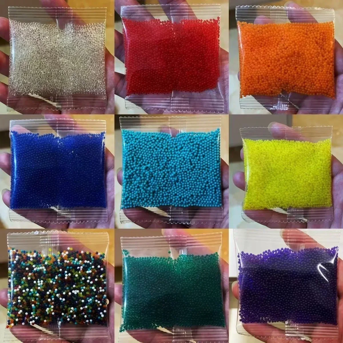 10000Pcs Pearls Crystal Soil Mud Grow Water eads Hydrogel Magic Gel Jelly alls Orbiz Growing In Water alloon Water all