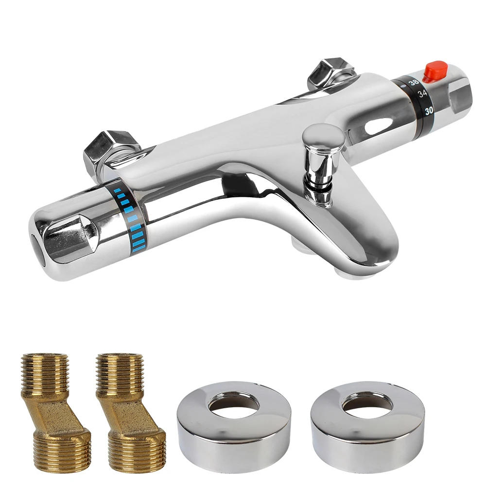 

Bathtub Faucet Bathroom Tool Bathroom Mixing Valve Thermostatic Shower Faucet Hot And Cold Mixer Thermostatic Tap