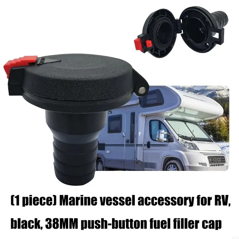 

Sun Resistant Boat Deck Fill/Filler Cap 38mm Threaded Neck Universal Suitable For Campers Truck Tractor D7YA