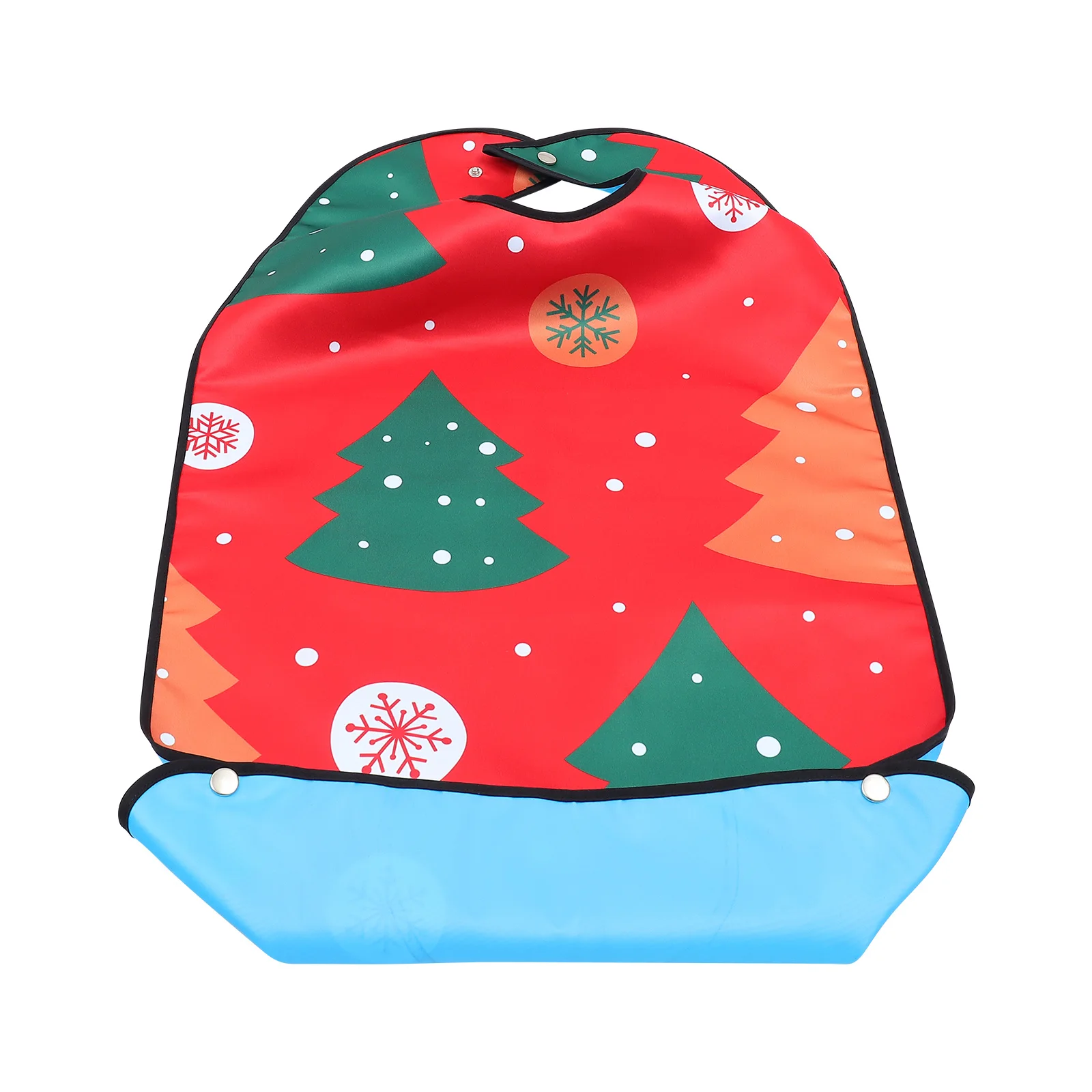 

1pc Adult Mealtime Bib Waterproof Oil-Proof Anti-Fouling Eating Apron For Elderly Adults Dining Bib Washable Clothing Protector