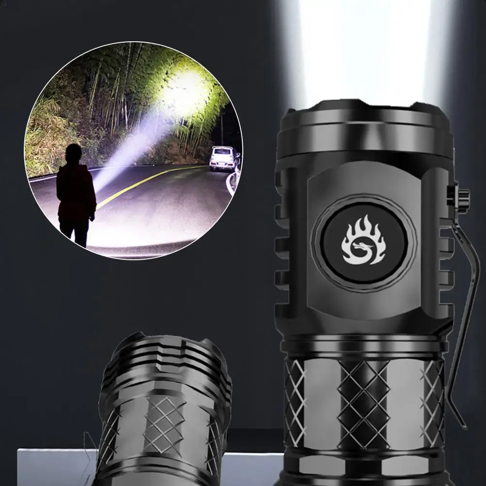 

Three-eyed Mini Flashlight Strong Light Three Eyes Flashlight With High Brightness Lamp Core Multi Functional Outdoor