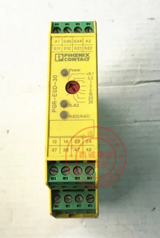 2025.4Original Phoenix Safety Relay 2981800 PSR-SCP- 24DC/ESD/4X1/30 Spot.