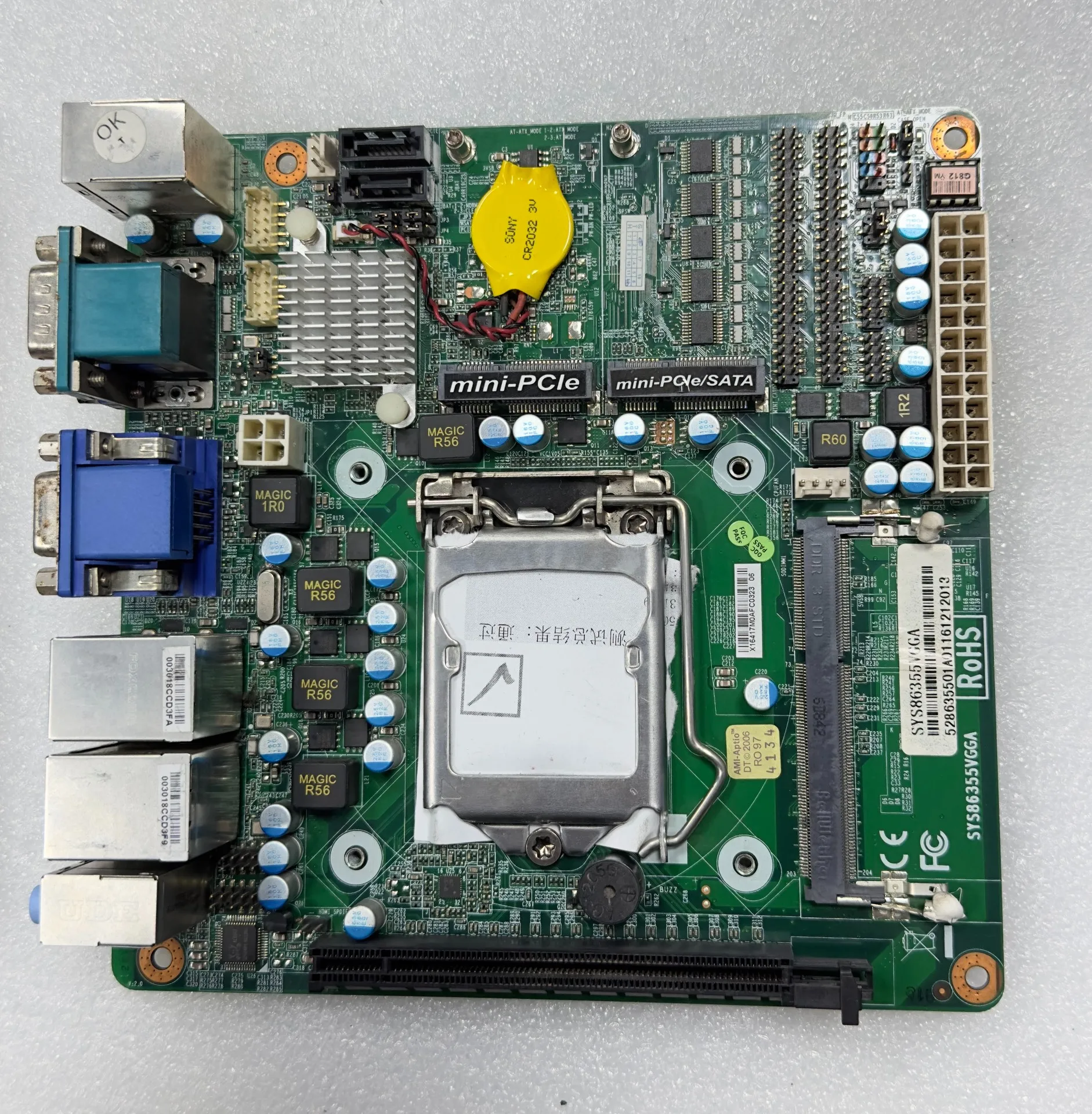 Известный бренд-Hongda MINI-ITX материнская