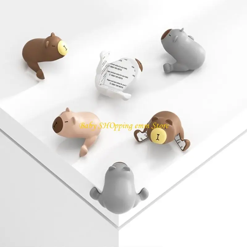 

23GD Corner Cushions for Baby Safe Soft Silicone Edges Guards Corner Protectors to Protect Infants from sharps Furniture Edges