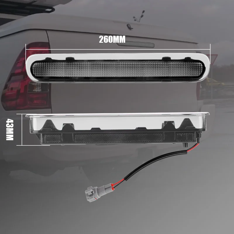 12V Pickup Tailgate Light LED Third Brake Lamp 81570-0K080 Taillight for Toyota Hilux Vigo 2005 2006 2007 2008 2009 2012 2014 - view 2