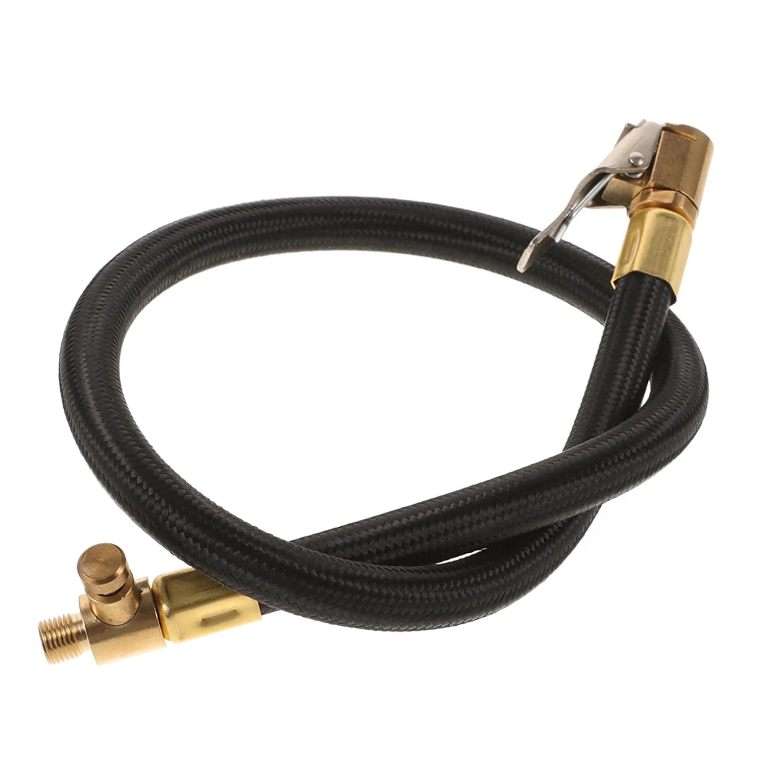 Tire Inflator Extension Hose Compact Lightweight Car Inflation Pump Pipe for Auto Motorcycle Bike Air Compressor Quick Adapter - view 2
