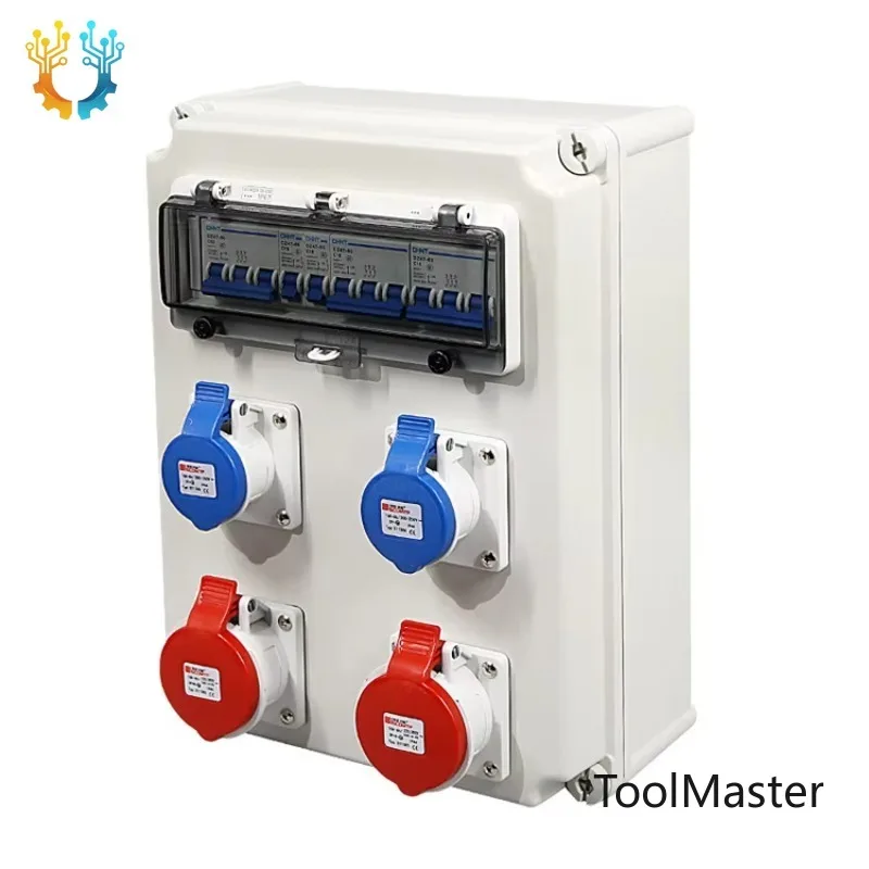 【2026】Industrial Ip67 Socket Box Outdoor Wall-Mounted Complete Set Power Distribution Equipment Portable Power Supply Inspection