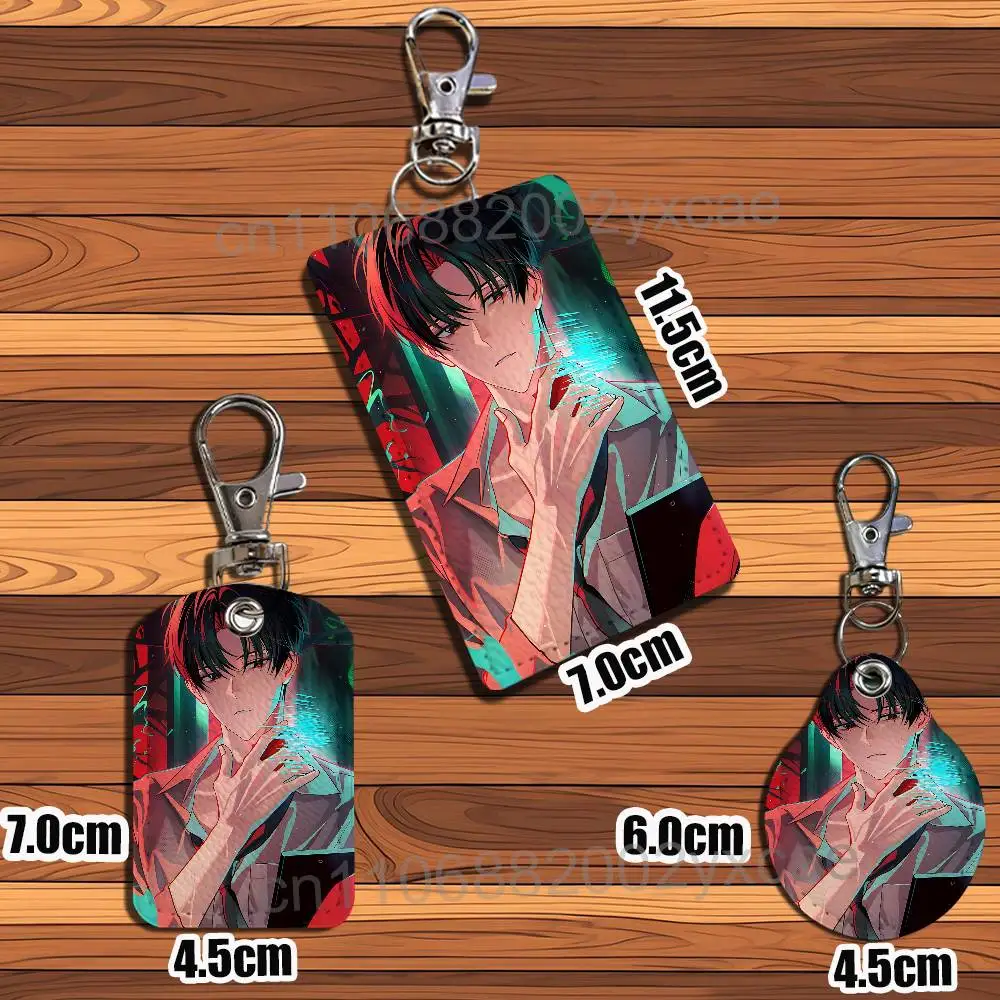 Baek Saheon Kim Soleum GDCG Keychain Holder Suitable For Subway Bank Card Bus Card Case Badge Holder Wallet Card Textured