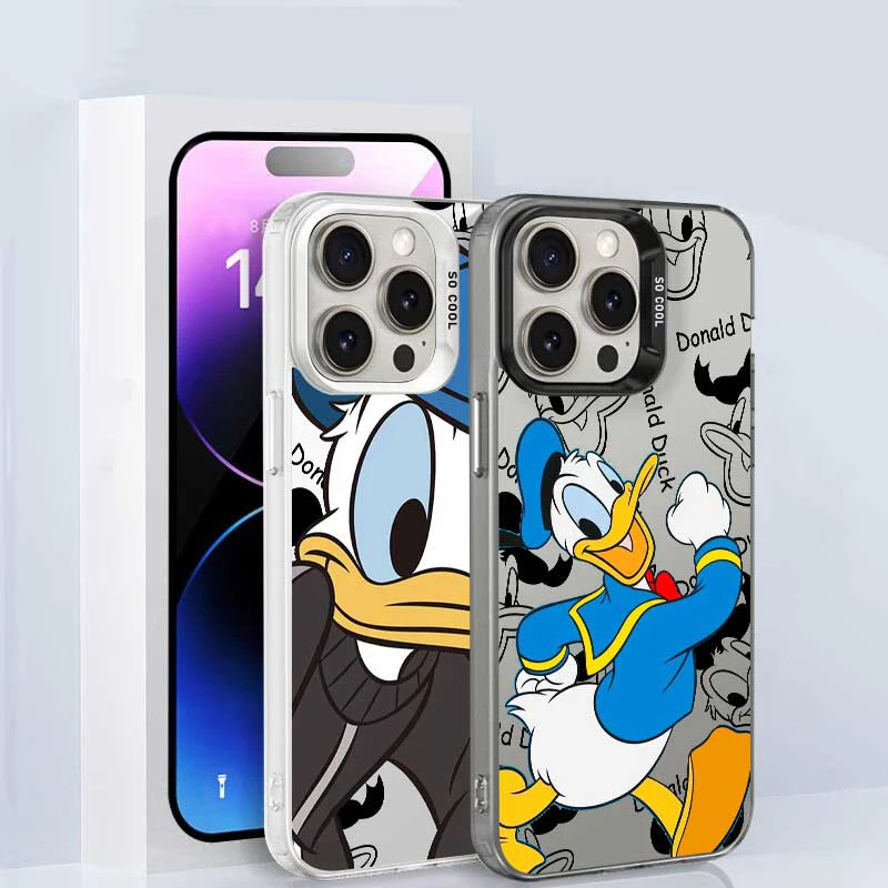 Disneys Cartoon Donalds Duck Phone Case for Xiaomi Redmi 14C 13C 12C 13 12 10 A1 A2 A3 9T 9A K60 K40 4G 5G Anti Fall Matte Cover