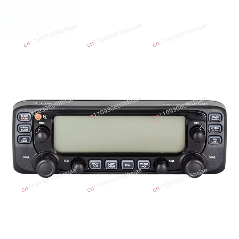 IC--2730A /E platform control panel, vehicle radio display panel, single head