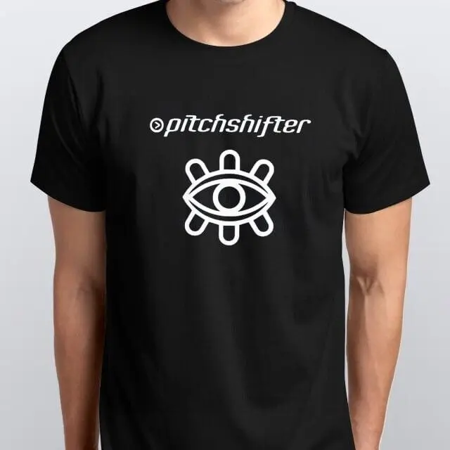 PITCHSHIFTER ii new T-SHIRT sizes S M L XL XXL colours Black, White