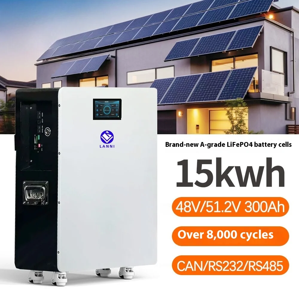 

48V51.2V300Ah lithium iron phosphate battery 15 degrees kwh household energy storage solar photovoltaic LiFePO4