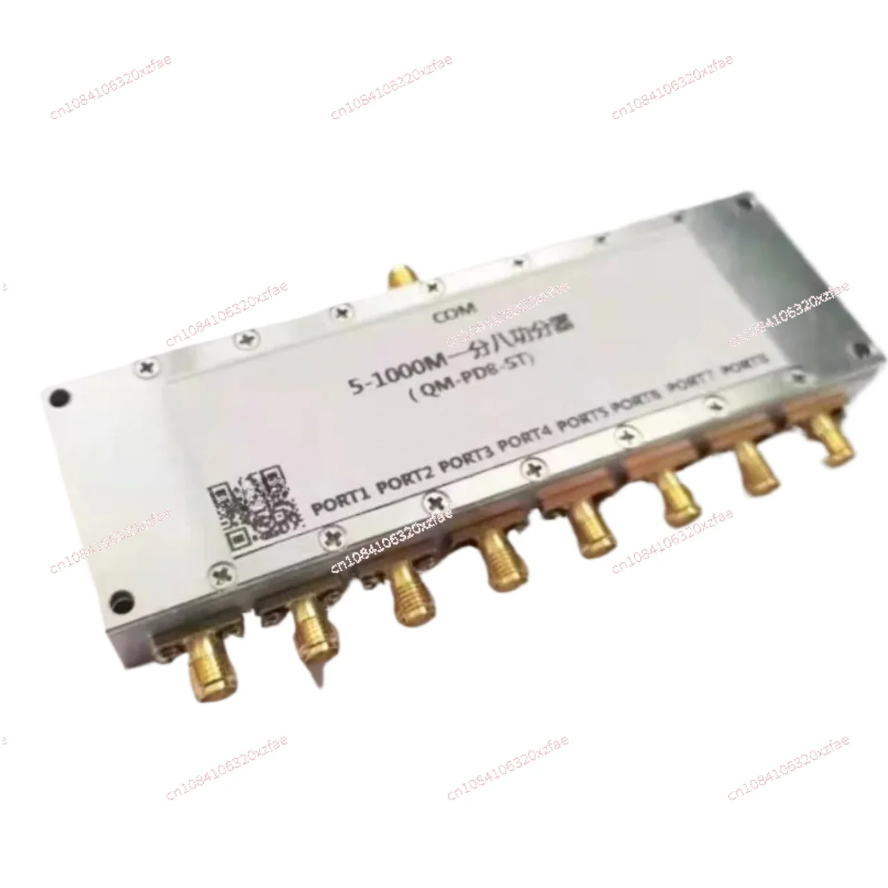 For UHF VHF 433M 315M 915M FM Ham Radio Amplifier 5MHZ-1000Mhz Power Divider RF Power Splitter 1 To 8 Power Divider Combiner