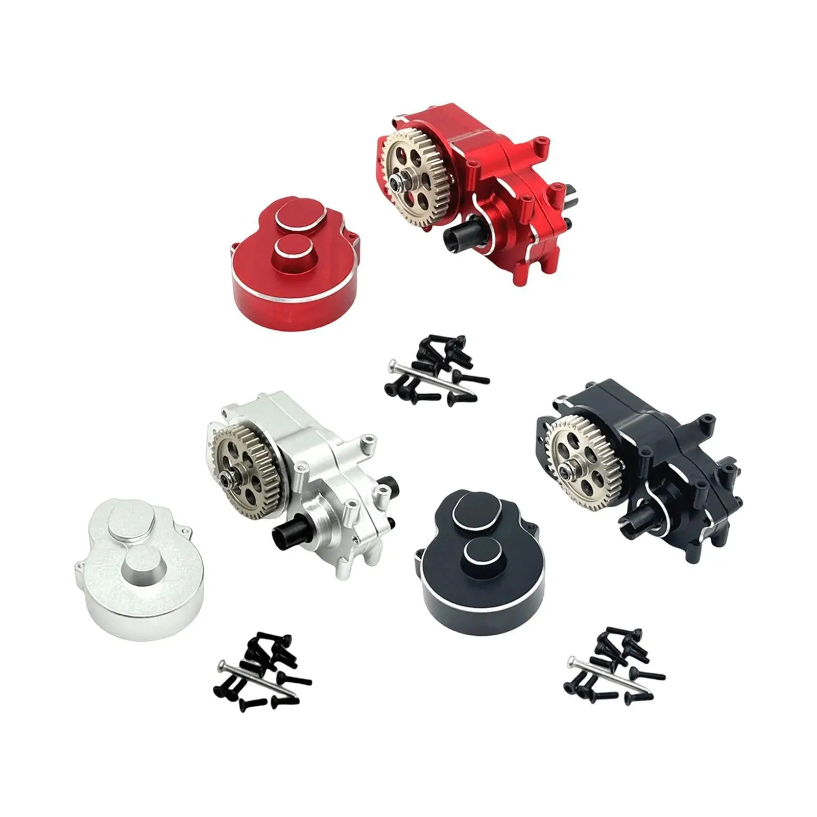 RC Auto Transmissie Montage Versnellingsbak Case Metaal Hoge Prestaties Eenvoudige Installatie Vervang Onderdelen RC Auto Accessoires voor 244016