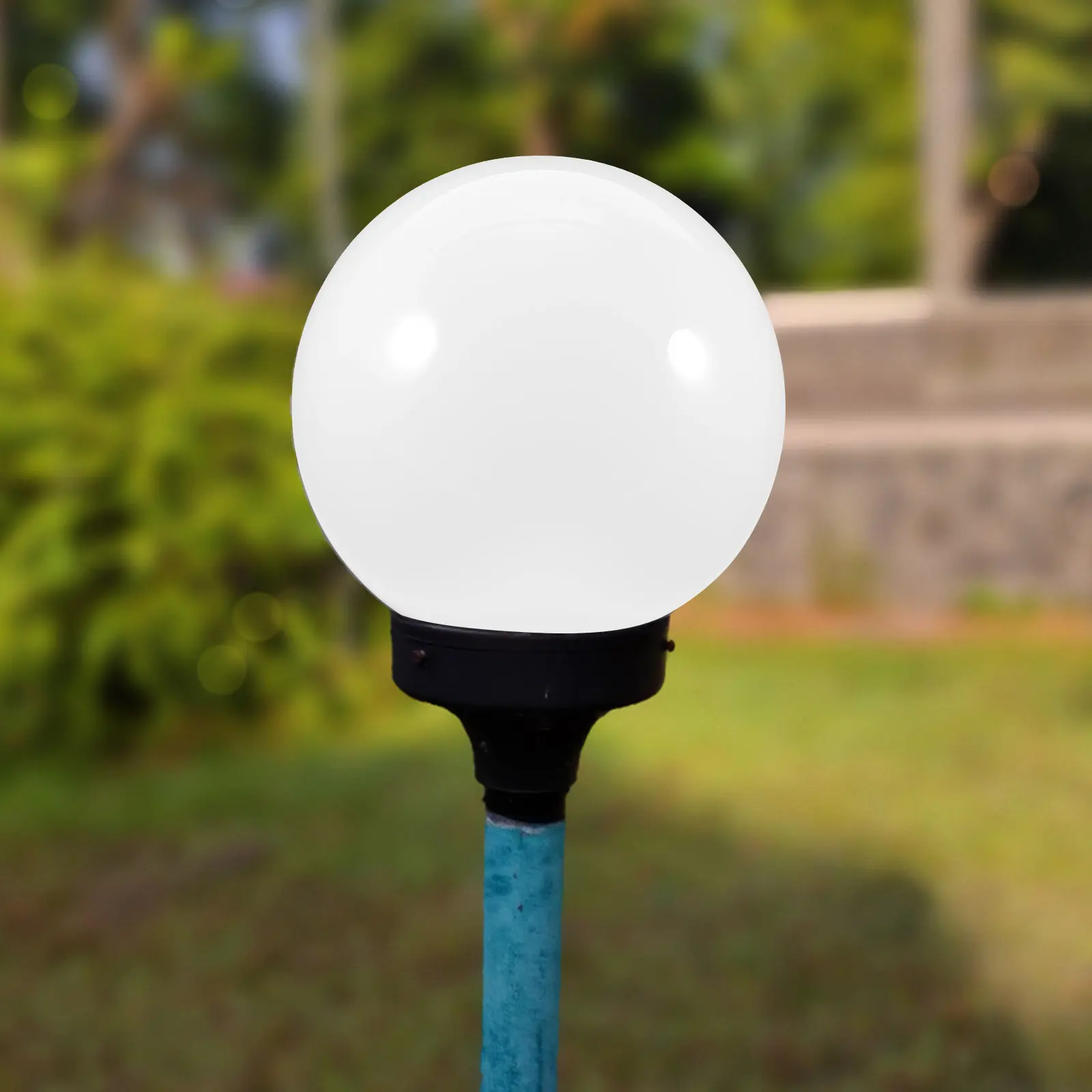 Premium Acrylic Globe Lampshade Smooth Spherical Light Cover for Outdoor Indoor Wall Lamp Post Floor Stand Ceiling Fixture