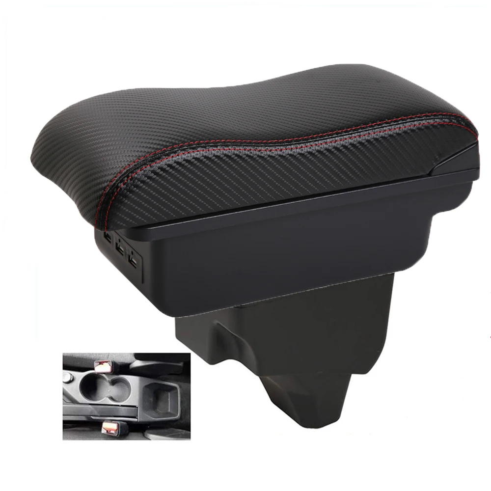 Auto 208 Armsteunbox opbergkoffer voor middenconsole bestuurder elleboogsteun