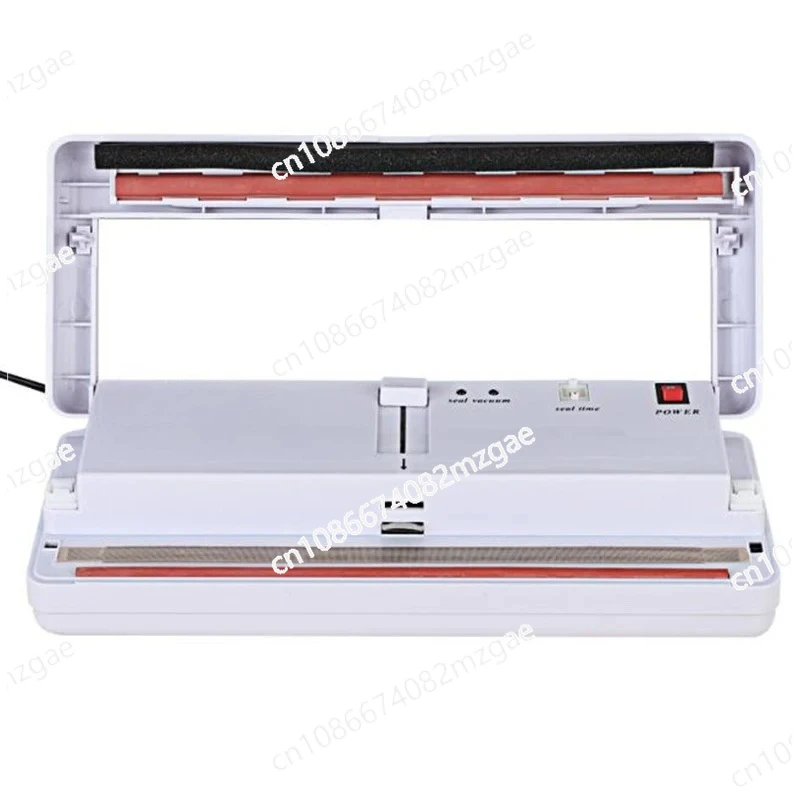 220V 650W Kitchen Vacuum Sealer Plastic Bag Sealer Degasser Vacuum Bags Sealing Machine Kitchen Fruit Vacuum Degasser