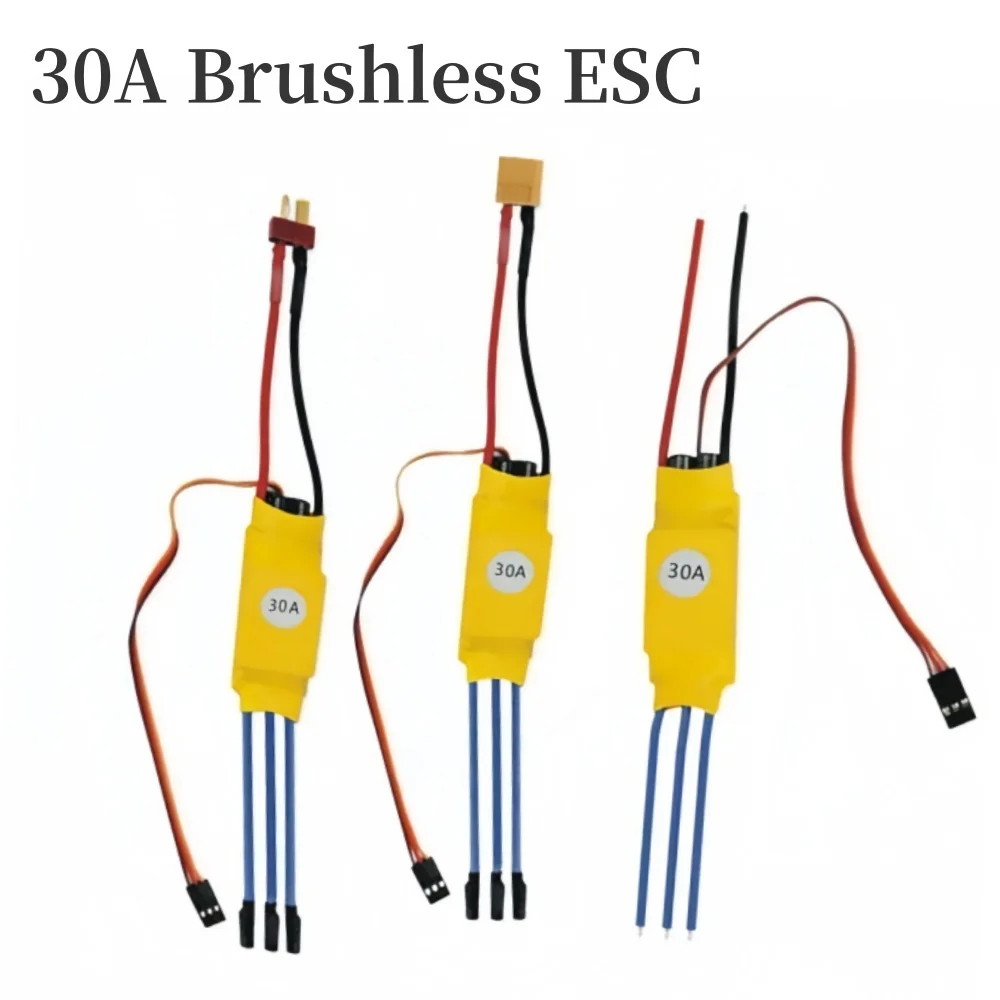 XXD HW30A ESC 30A Brushless Motor Speed Controller RC BEC ESC T-rex Helicopter Boat for FPV F450 Mini Quadcopter Drone