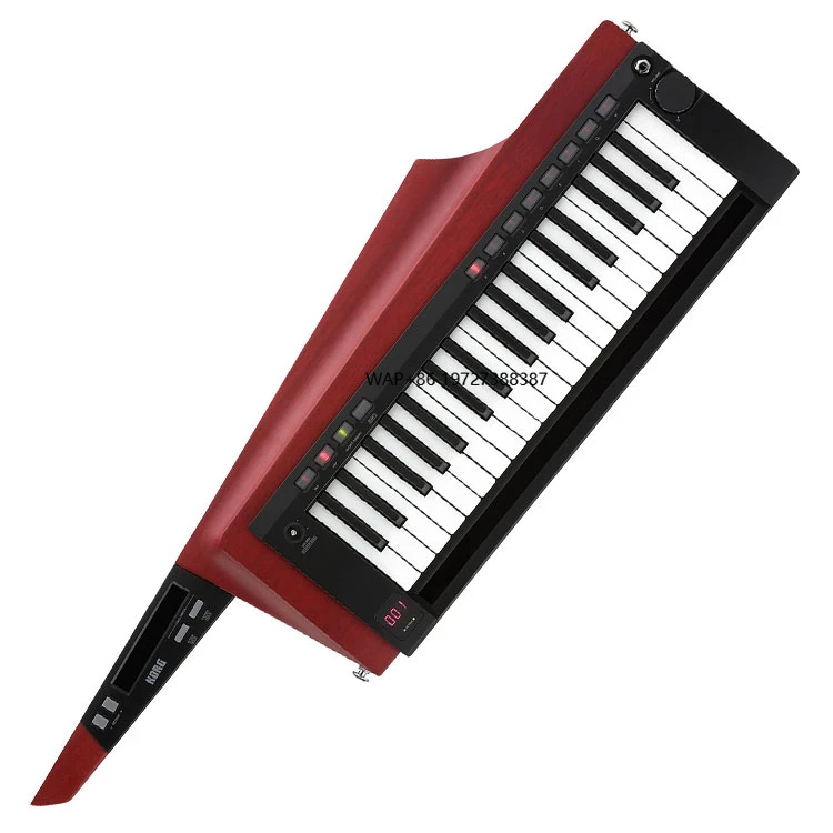 

Sonic Synthesizer RK-100S 2 Keyboard Tomahawk Shoulder Back Type Stage 37 Keys Portable With Its Own Vocoder