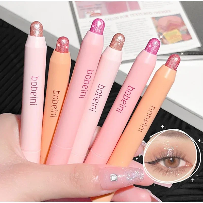 New Eyeshadow Stick Pencil Waterproof High-gloss Lying Silkworm Pearl Glitter Pen For Cheap Eye Cosmetics