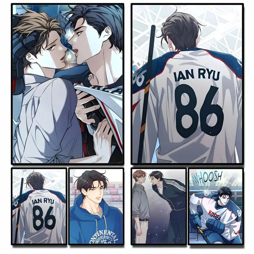 Art Melting Point Poster High-definition  stickers, suitable for bedroom, living room, home decoration