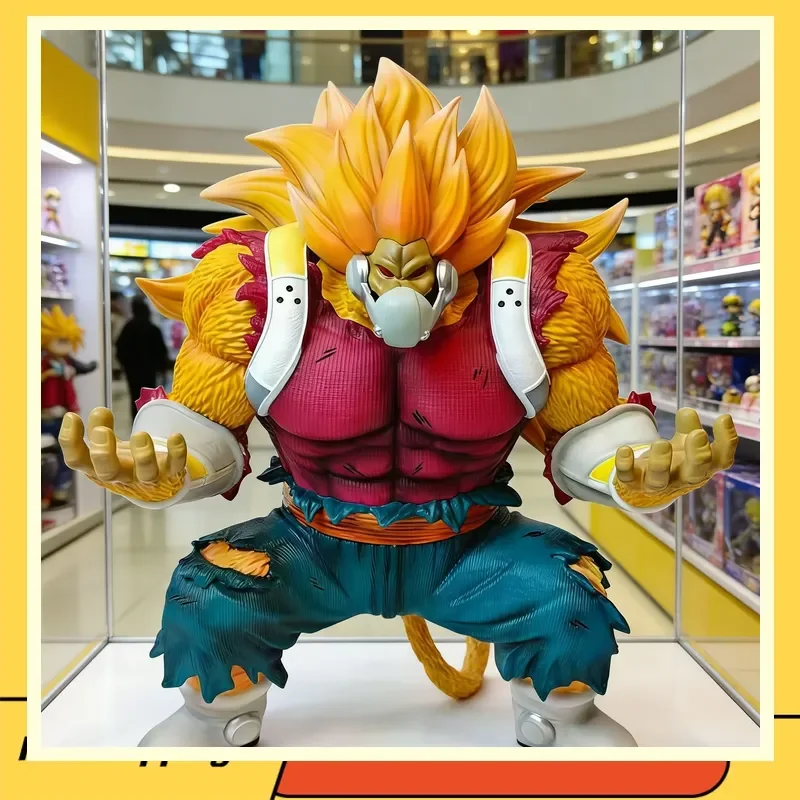 

Фигурка Dragon Ball Gogeta Super Saiyan 4 Golden Ape Masked, 33 см, ПВХ, аниме-фигурка, коллекционная статуэтка, модель, украшение для комнаты