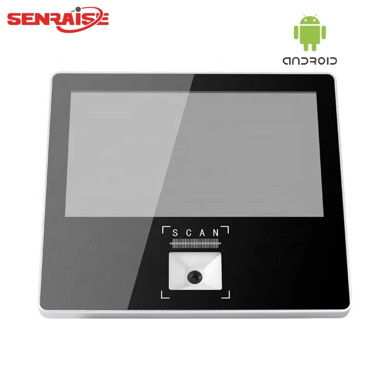 

Лучшая цена Android 11, Windows 10, сенсорный экран «все в одном», кассовый аппарат, рекламный сканер штрих-кода Koisk, проверка цены в супермаркете