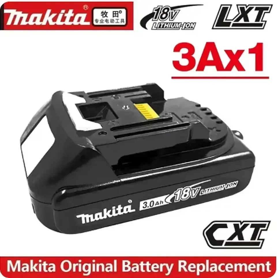 Originele Makita 9.0Ah voor Makita 18V Batterij BL1830B BL1850B BL1850 BL1840 BL1860 BL1815 Vervangende Lithium Batterij - afbeelding 1