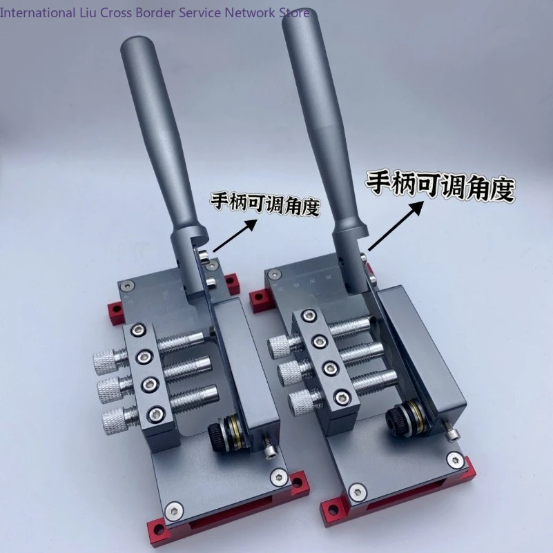 Positioning cutter Heat shrinkable tube guillotine Positioning cutting lead wire 123