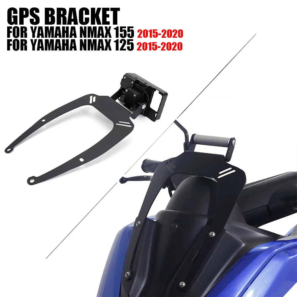 

Navigation Bracket Holder GPS Phone Stand Frame Accessories For YAMAHA NMAX 155 NMAX155 2015 - 2020 2019 2018 2017 2016