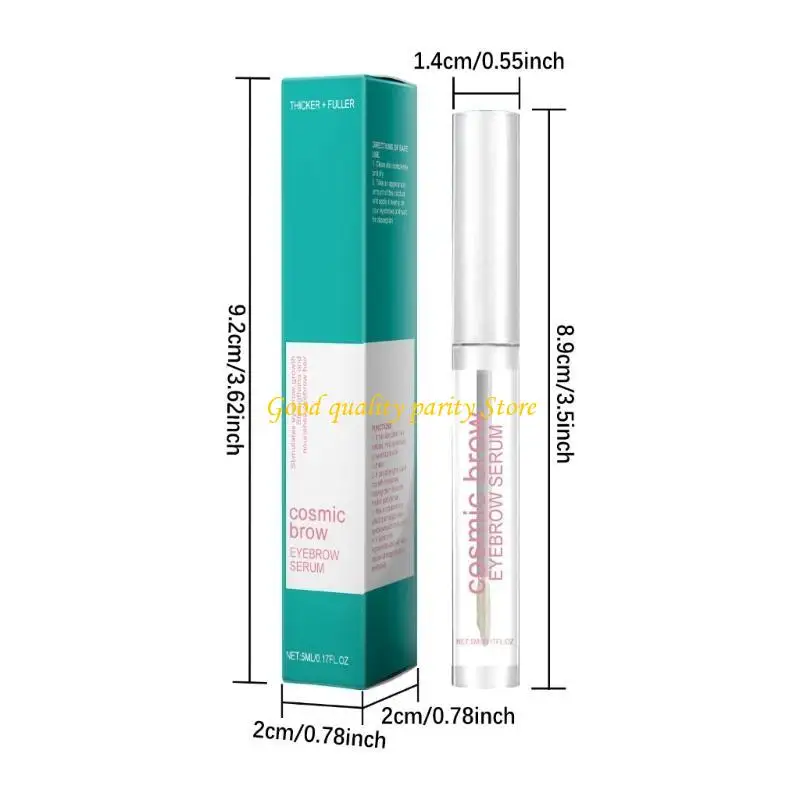 M4YA 5ML Brow wzmacniające surowce Wzrost Serum Brwi Serum brwi dla dłuższych pełniejszych
