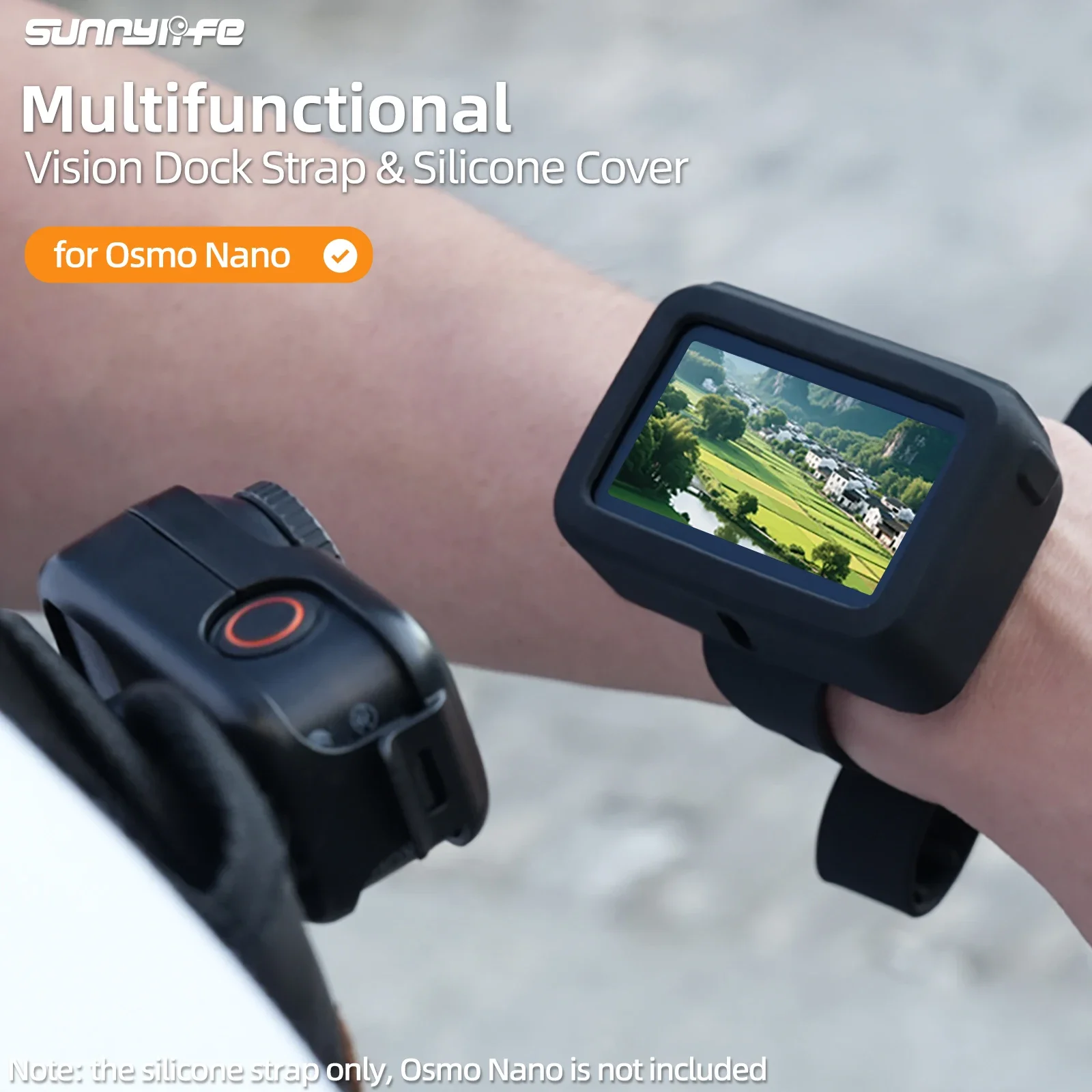 Multifunktionales Erweiterungsband für DJI Osmo Nano Vlog Silikon-Schutzhülle Action-Kamera Schutzabdeckung Zubehör