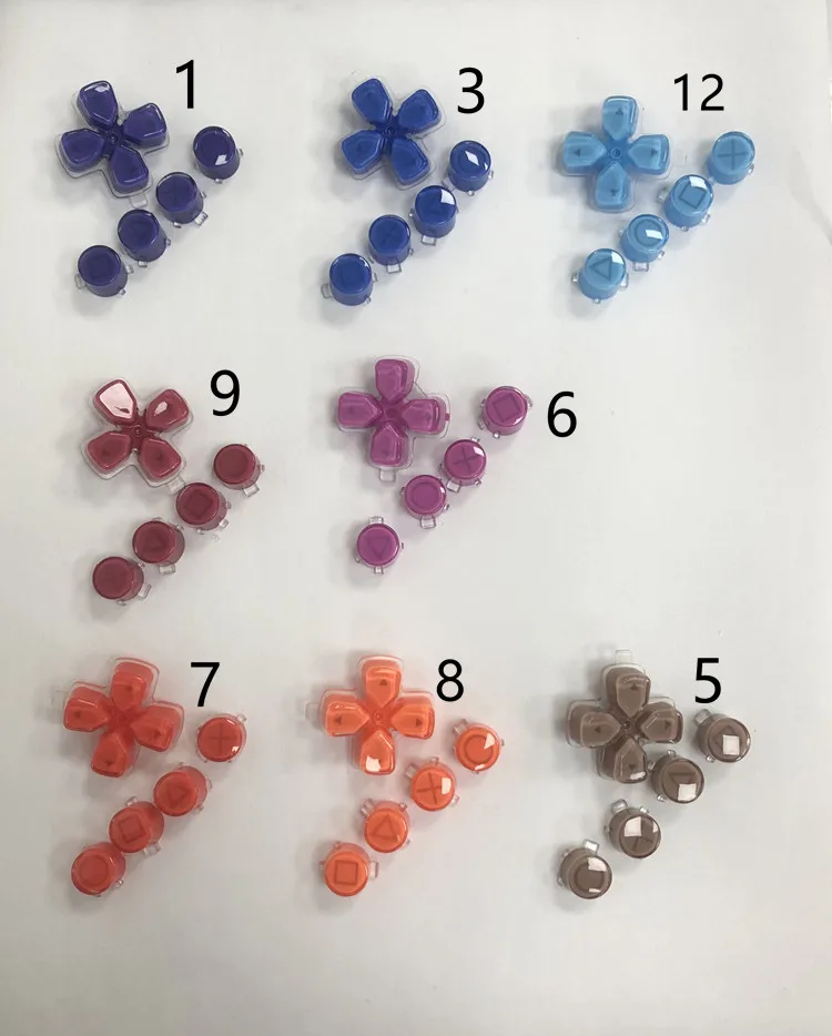 OEM ل بلاي ستيشن 5 ل PS5 لوحة ألعاب جهاز التحكم في عصا التحكم اتجاه زر ABXY لوحة المفاتيح استبدال