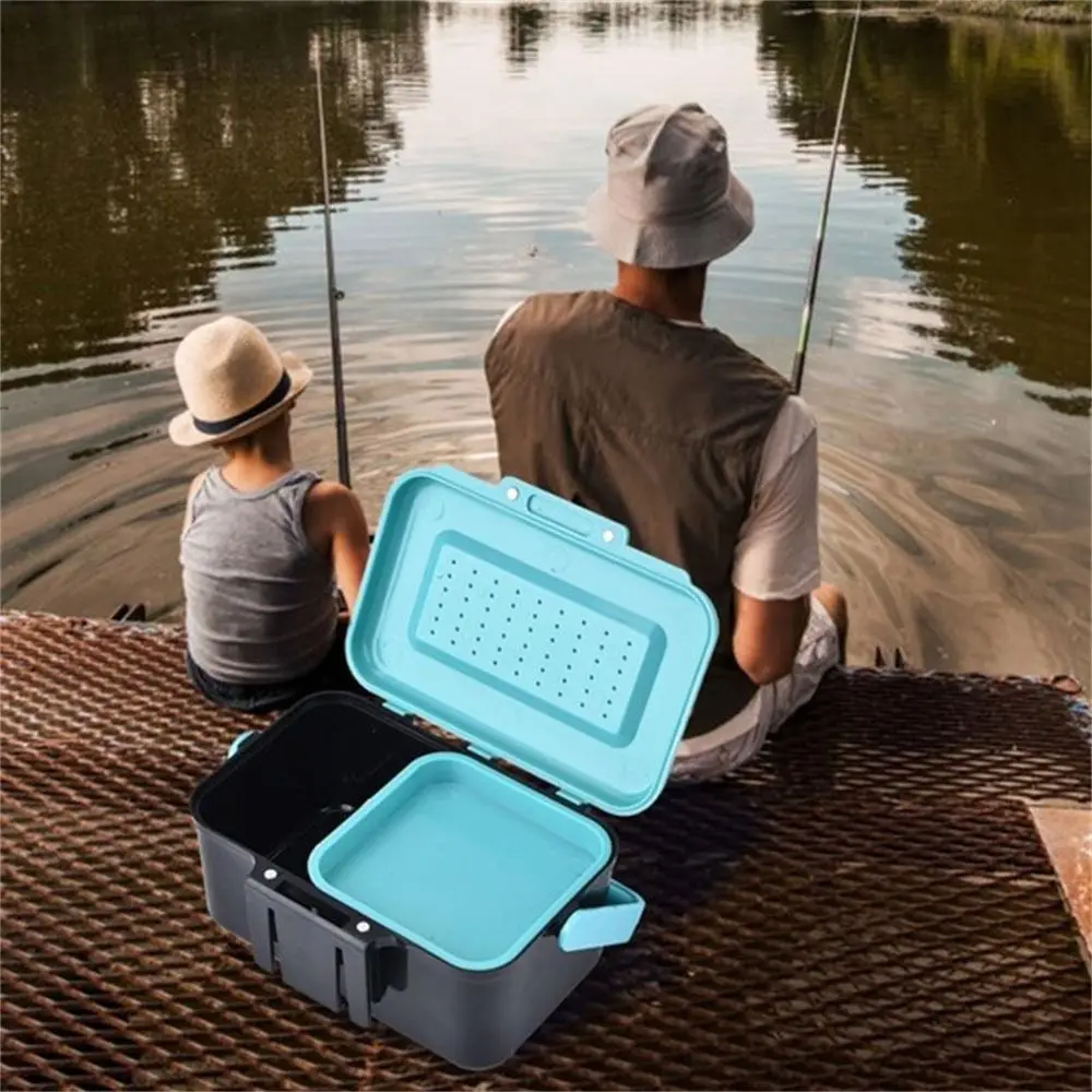 علبة الطعوم الحية صندوق الصيد أداة الصيد صناديق معالجة الصيد صندوق طعم الصيد حاوية الطعوم إغراء حاوية دودة