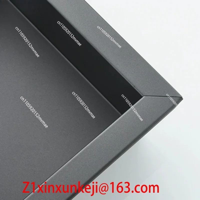 304 Stainless Steel Concealed Wall Niche Matte Black Wall Recessed Box Hotel Recessed Black Shower Niche Embedded