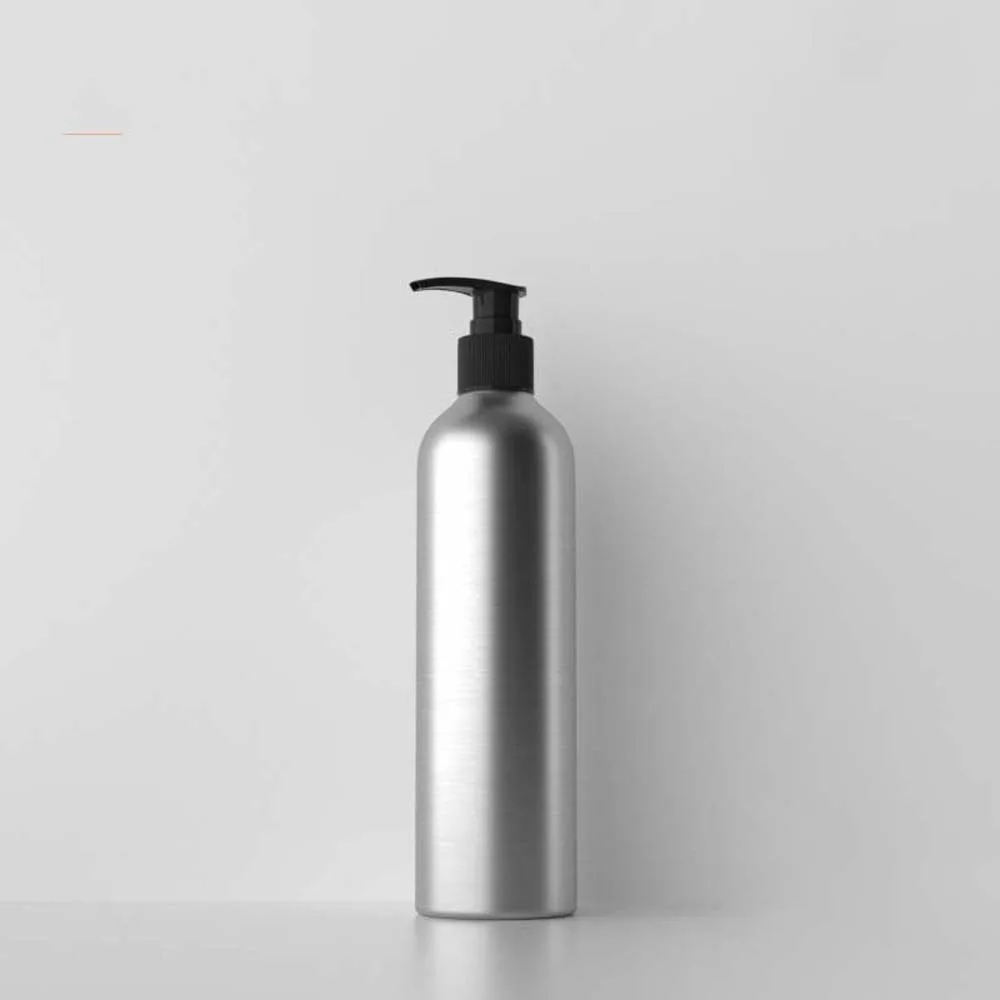 

Hairdresser Aluminum Bottle Cosmetic Container Hand Pump Makeup Gel Bottle Lotion Bottle Refillable Bottles Pressing bottle