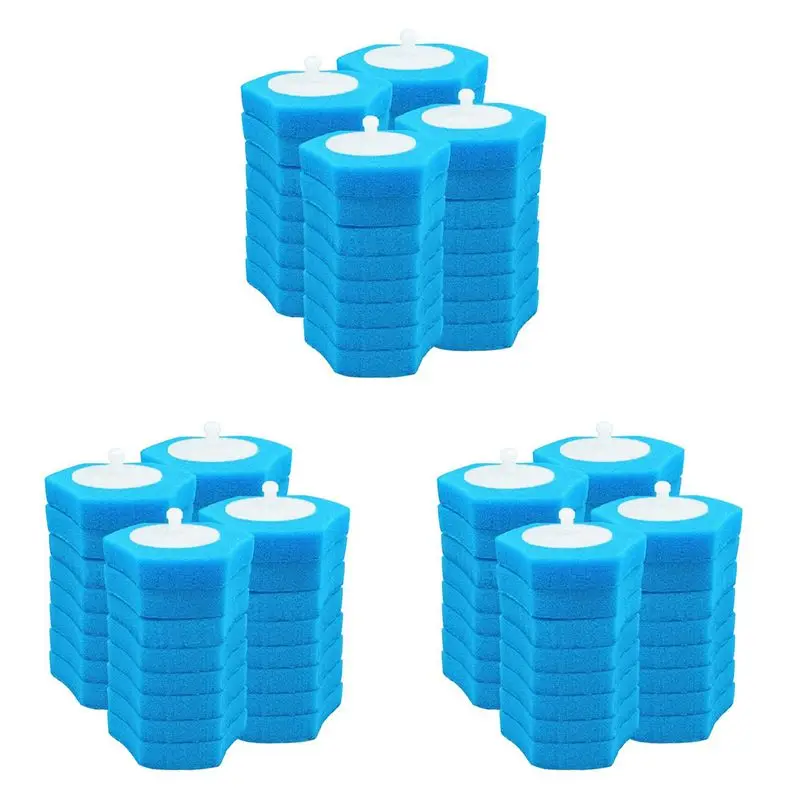 A96K-96 Pcs Toilet Stick Replacement,Toilet Cleaner Replacement,Disposable Toilet Brush Head,Toilet Brush Replacement Head