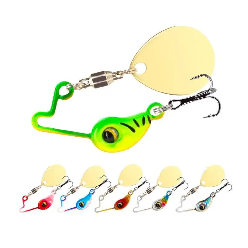 

6 шт. приманок Luya VIB Mini Fish Bait 4г/8г, композитная блесна с пайетками для ловли окуня, черной рыбы и сома, биомиметическая искусственная приманка