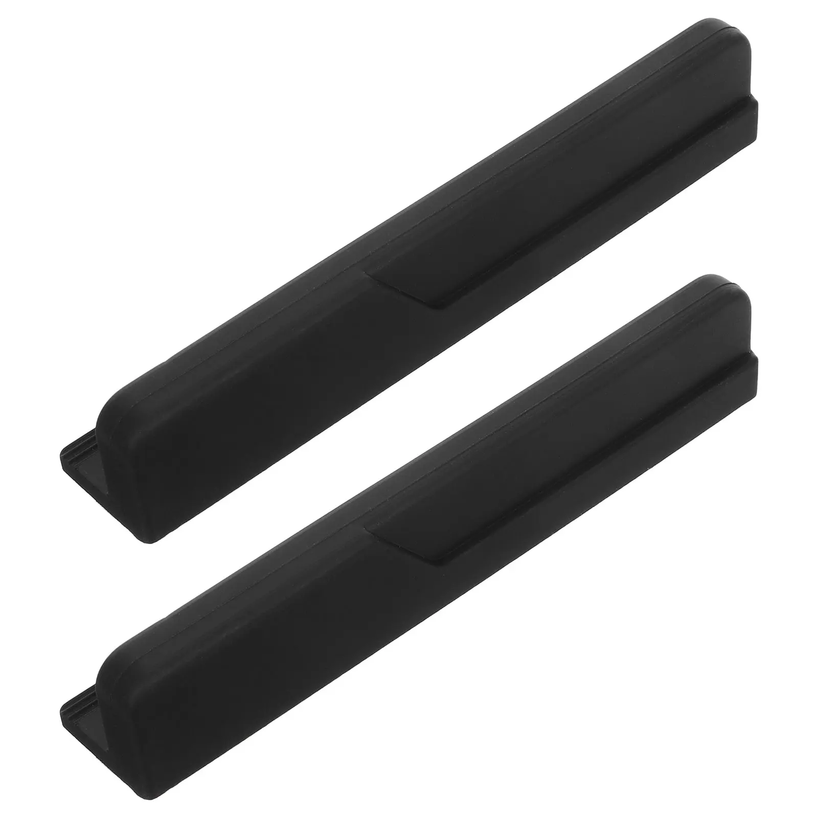 

2 Pcs Black Foot Handle Trash Opener Can Cabinet Pull for Hands Free Drawer Cupboard