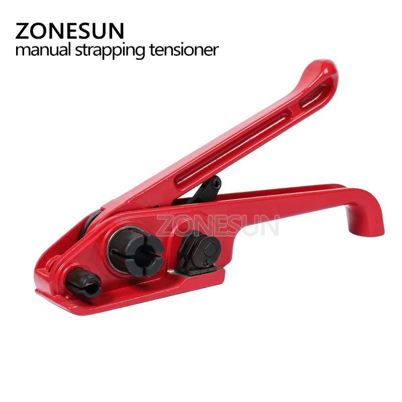ZONESUN sigillante e tenditore per reggiatrice manuale in plastica per utensili manuali per utensili manuali da 12-16mm in PET PP