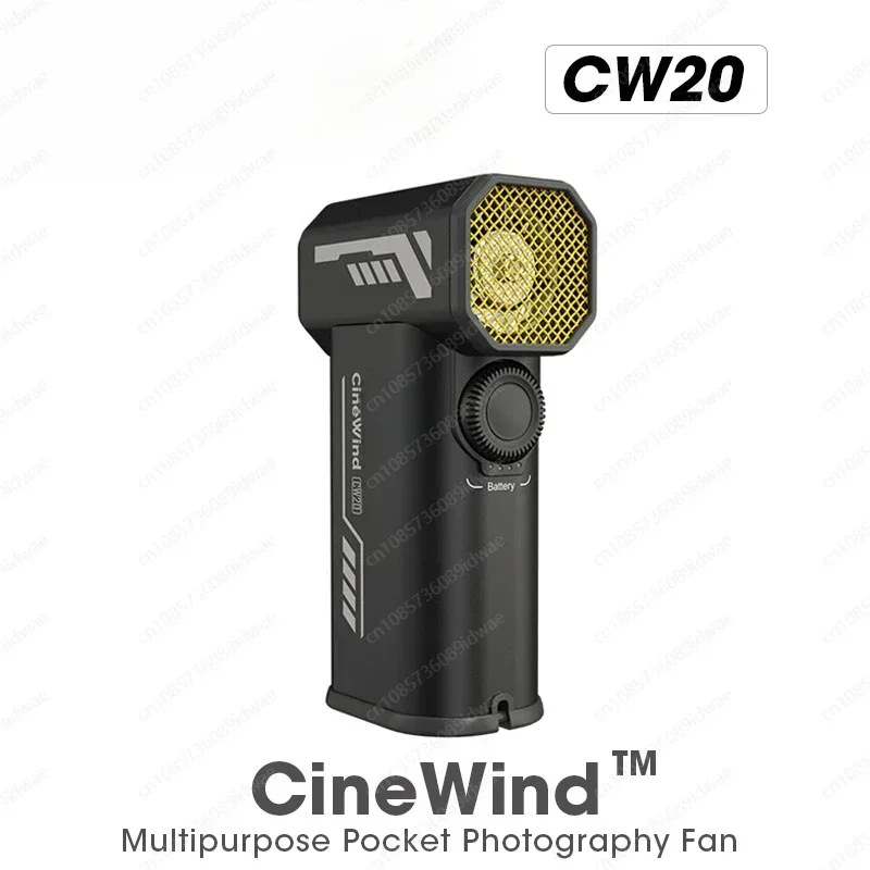 Ventilador de fotografía de bolsillo multiusos CW20, ventilador eléctrico portátil, soplador de viento continuo para Sony, vídeo corto, Camping