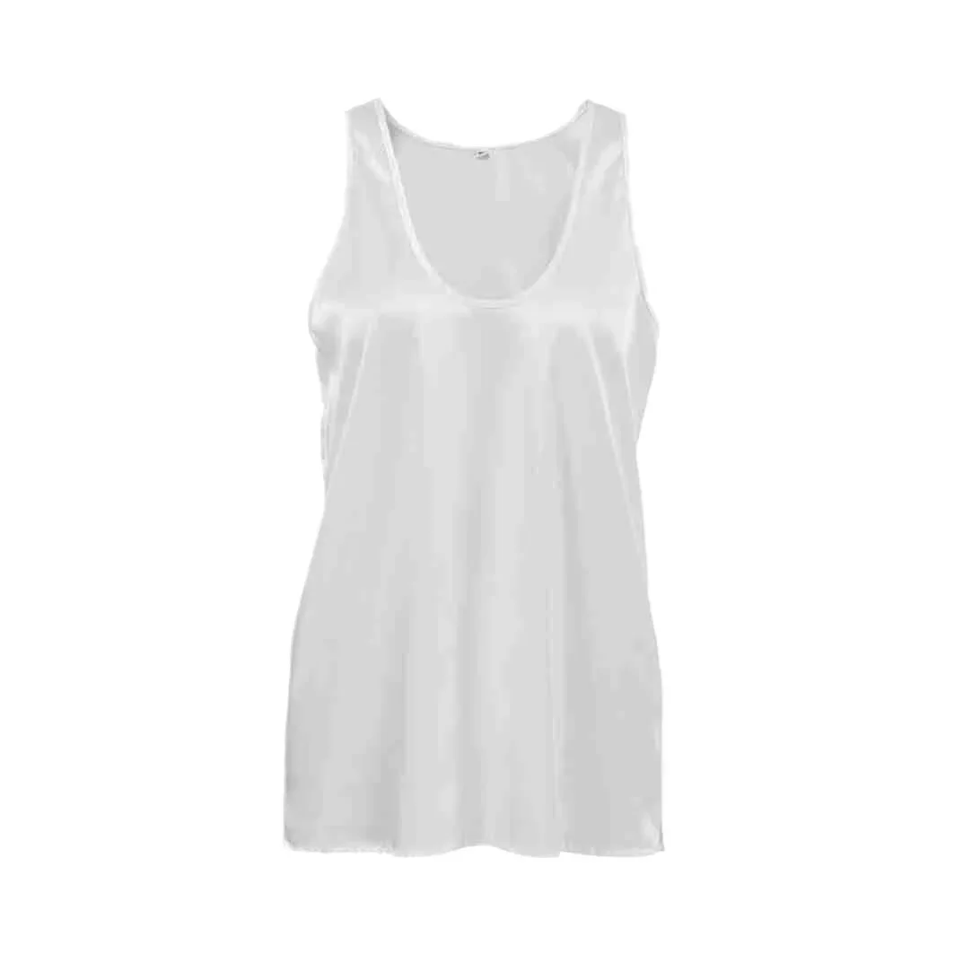 

2026 Commuting Simple Deep V Small Vest Women's Loose Set Ice Silk Top Summer Women's Wear