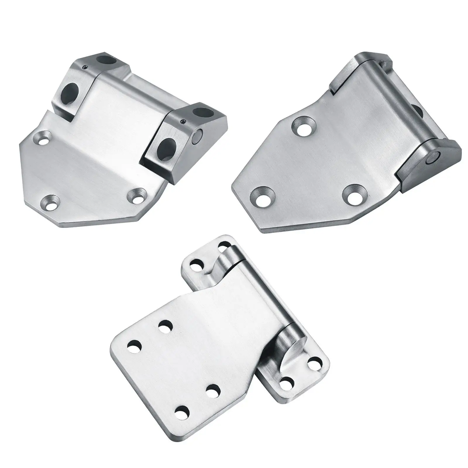 Steel Door Hinges Easy to Install Hardware Accessories Barn Hinges Door Fittings for Door Window Wardrobe Van Truck Container