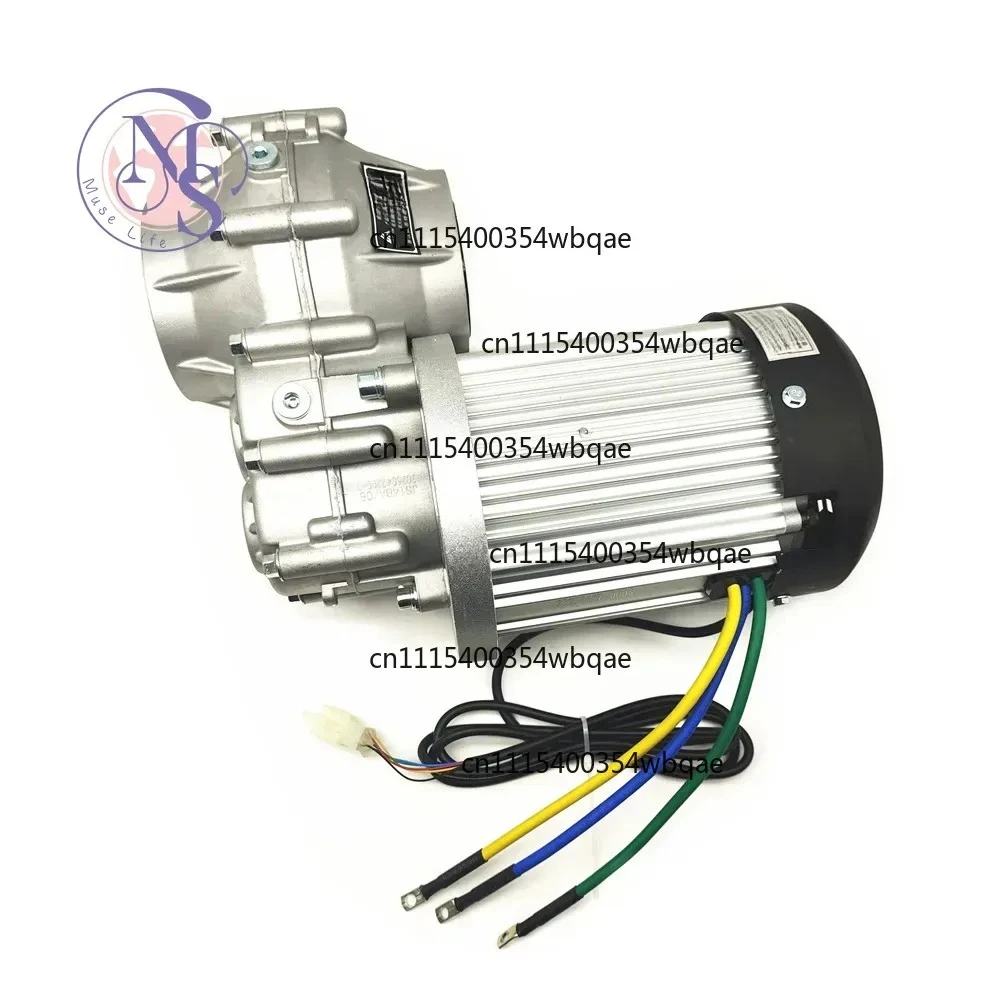 ZOCI-FOR-BM1412HQF DC48V/60V BLDC Differential Gear Motor 1000W/1200W Permanent Magnet Brushless Motor Replacement Part