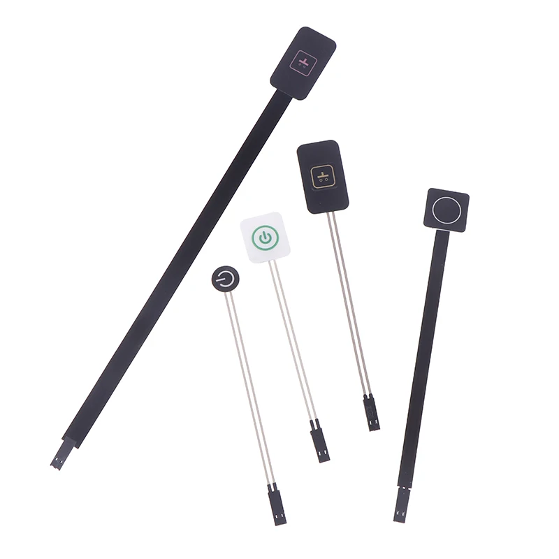 Single-Key Membrane Switch 1-Way Tactile Button with Cable for GPS Tracker DIY Control Panel 〔QTG329〕