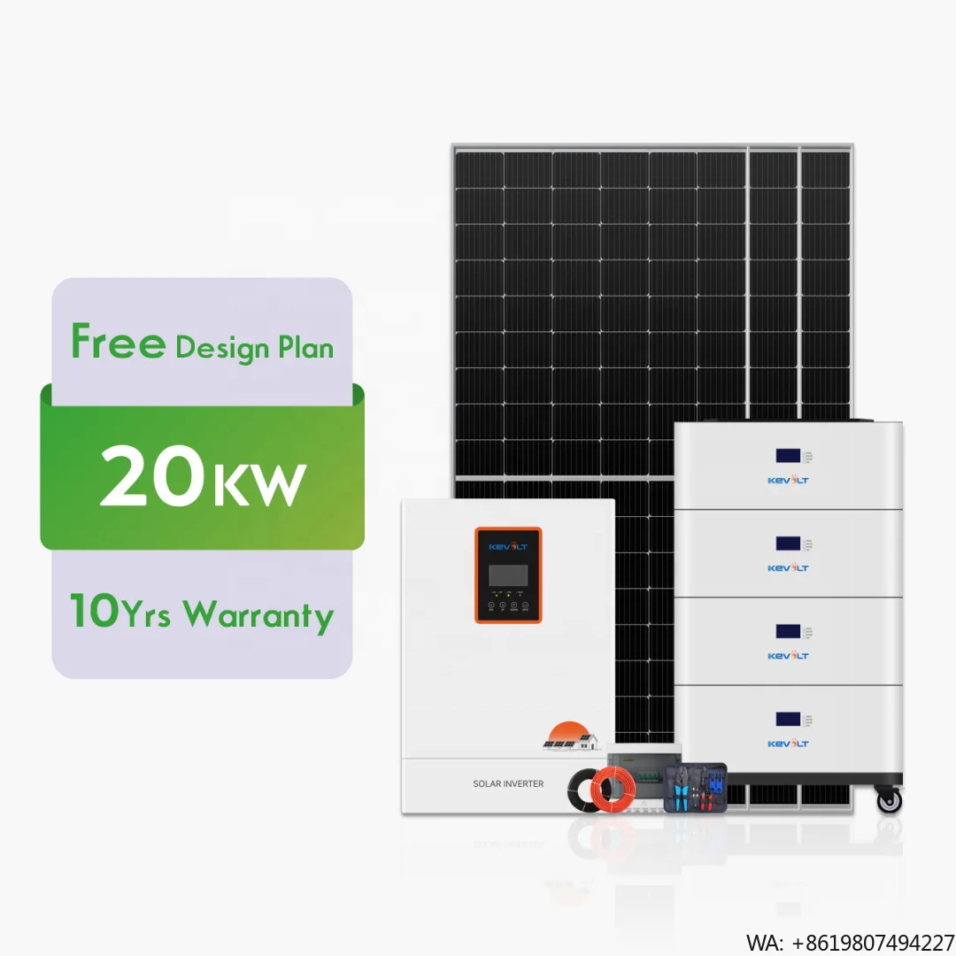 Photovoltaic  System 10kW 20kW Kit Complet Solar Panels With Battery and Inverter Solar Energy System